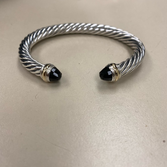 david yurman 7mm black onyx bracelet - Picture 1 of 6
